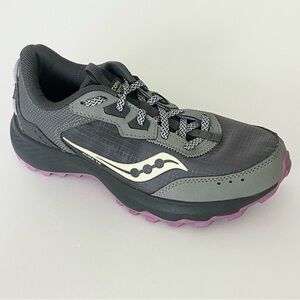 Saucony Aura TR Trail Shoes Grat Purple 8.5